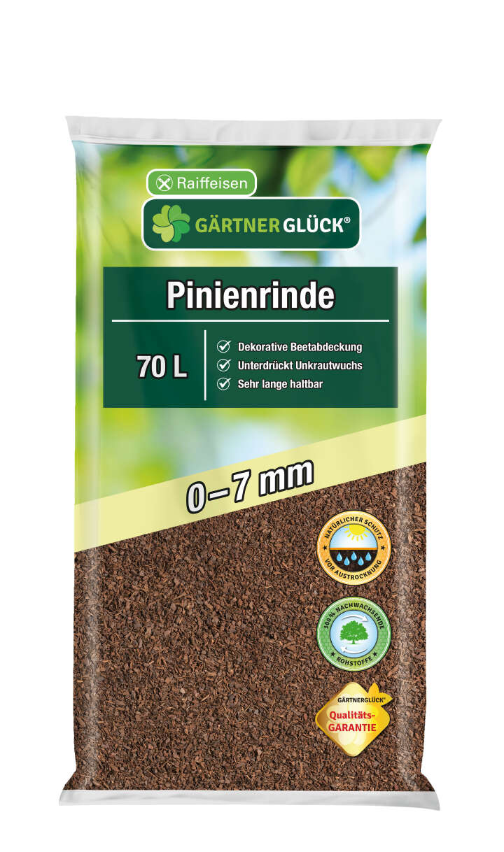 GÄRTNERGLÜCK Pinienrinde 0-7mm